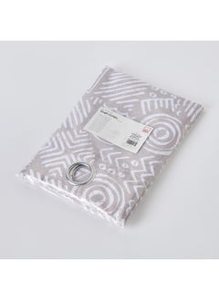 Home Box Russelle Casper Printed Single Curtain 240 x 140 cm  - Image 4