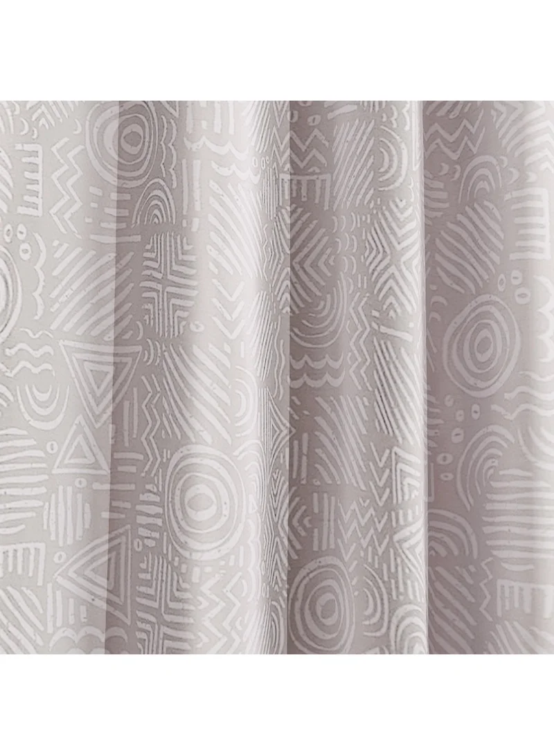 Home Box Russelle Casper Printed Single Curtain 240 x 140 cm
