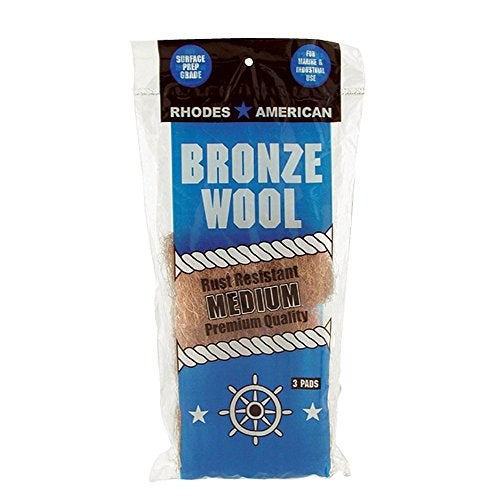 Homax - 33873123019 Medium Grade Bronze Wool, 3 pad - Image 3