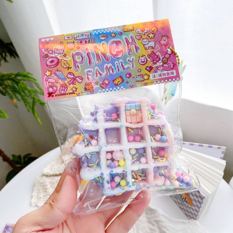 Decompression Blind Bag Pinch Le Large Thickened Waffle Pinch Le Decompression Toy Pinch Le Decompression Cat Claw Toy - Image 1