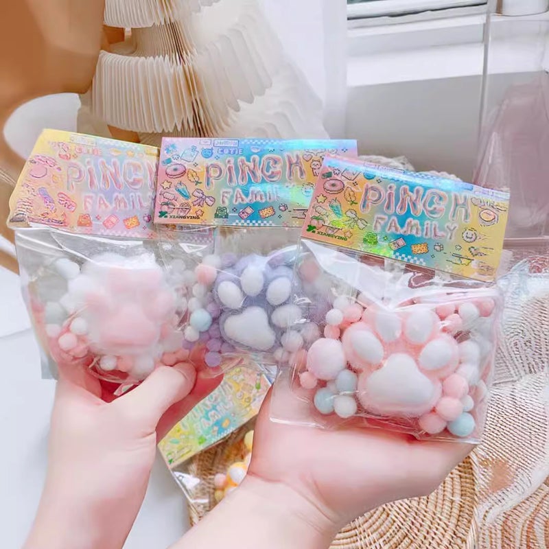 Decompression Blind Bag Pinch Le Large Thickened Waffle Pinch Le Decompression Toy Pinch Le Decompression Cat Claw Toy - Image 5