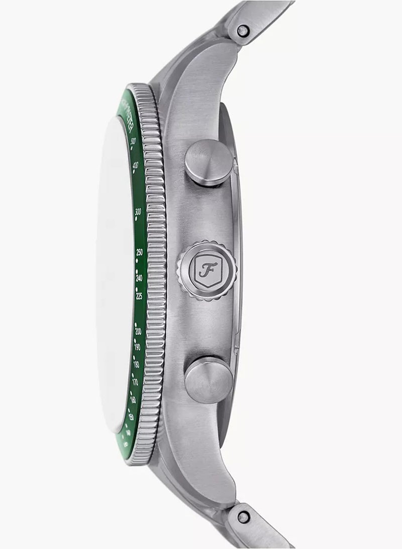FOSSIL Men Analog Round Shape Stainless Steel Wrist Watch FS6048 - 42 Mm - Image 2