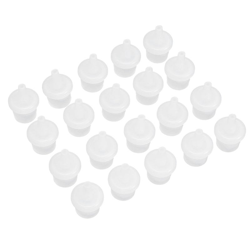 20pcs Eyelash Extension Glue Nozzle False Eyelash Grafting Adhesive Glue Bottle Plug - Image 3