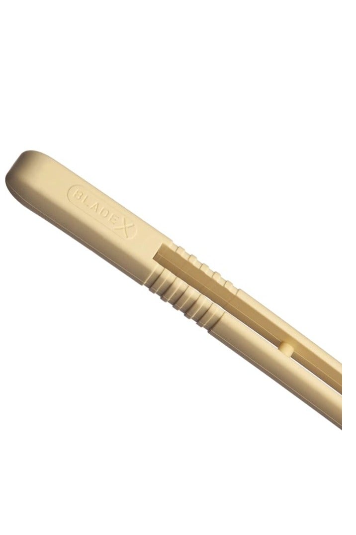 Blade X Pointer 50 Razors - Yellow, Modern, Stainless Steel - Unisex-Adults - Image 3