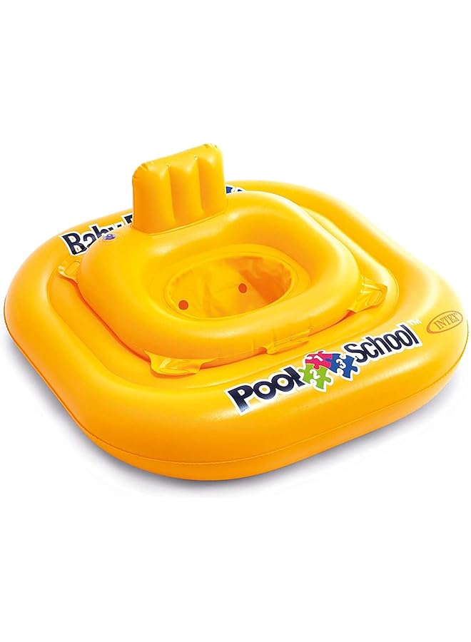 INTEX Deluxe Baby Float Yellow 56587 - Image 1