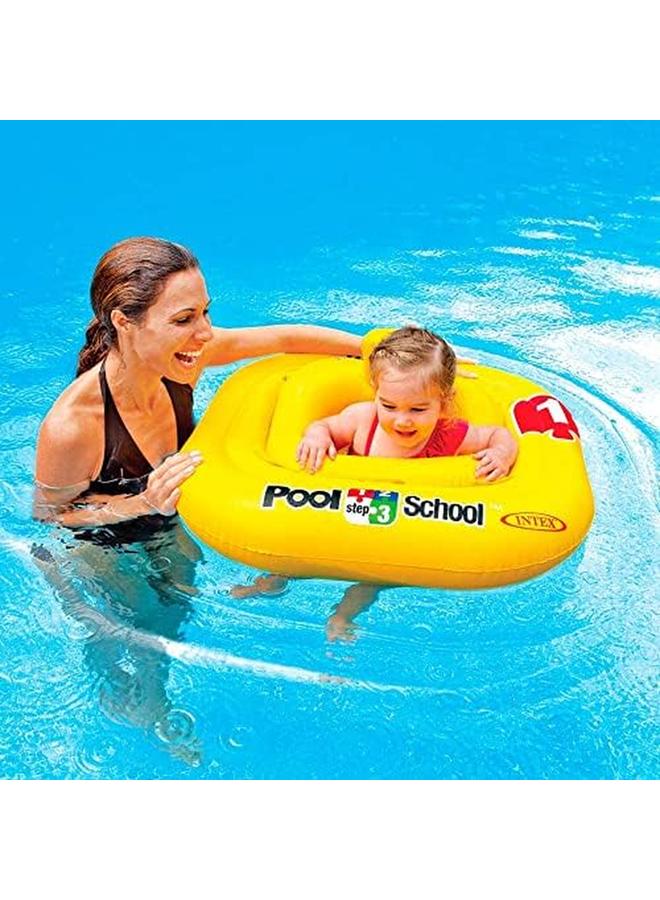 INTEX Deluxe Baby Float Yellow 56587 - Image 4