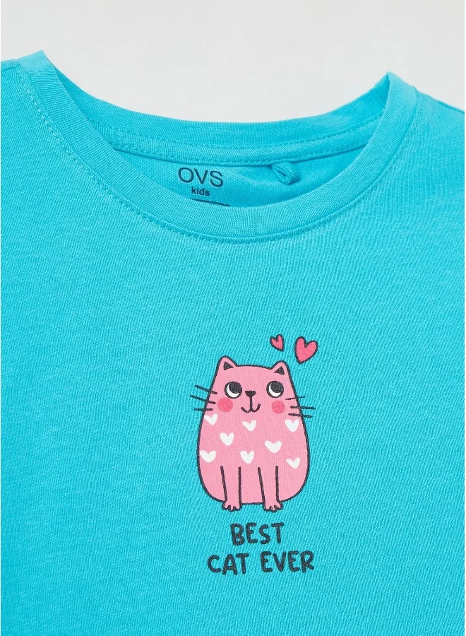 او في اس Two-pack T-shirts with long sleeves