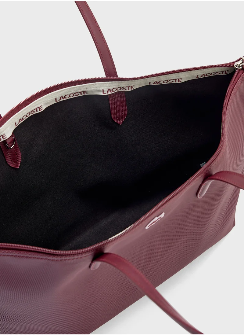 LACOSTE Essentials Top Handle Zip Over Tote