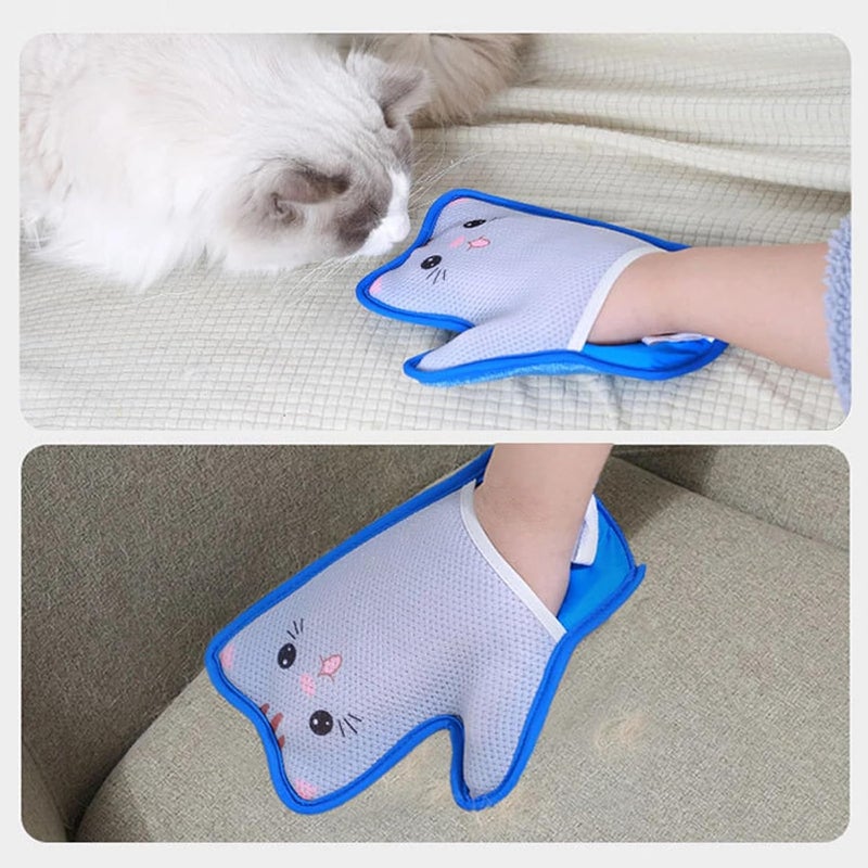 KASTWAVE Local market compliant trusted quality Pet Hair Remover Electrostatic Gloves, Pet Hair Remover Gloves, Reusable Cat & Dog Hair Remover Globally trusted affordable quality - Image 4