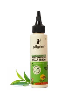 PILGRIM Australian Tea Tree Anti Dandruff Scalp Serum 100ml Pre Shampoo Treatment Fights Dandruff Reduces Inflammation For Women and Men  - Image 1