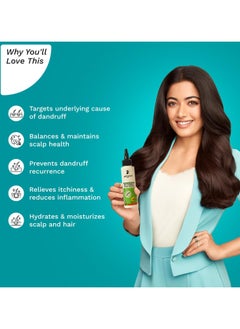 PILGRIM Australian Tea Tree Anti Dandruff Scalp Serum 100ml Pre Shampoo Treatment Fights Dandruff Reduces Inflammation For Women and Men  - Image 4