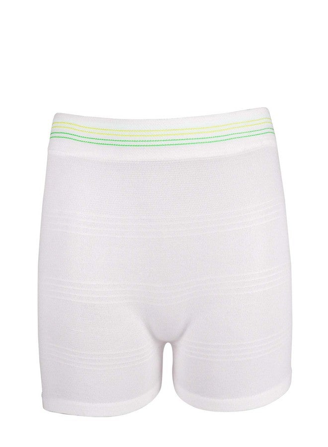 JUNFAN 12 Pack Mesh Underwear Postpartum Must Have Hospital Provide Washable Breathable Undies for Delivery, Surgical,Traveling (L/XL(13-39 in)) White - Image 1