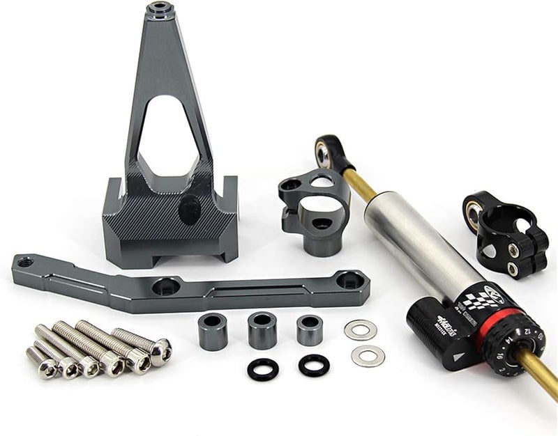 CNC Motorcycle Steering Stabilizer Damper Mounting Bracket Kit Blue Stand For Yamaha MT09 FZ09 - Image 5