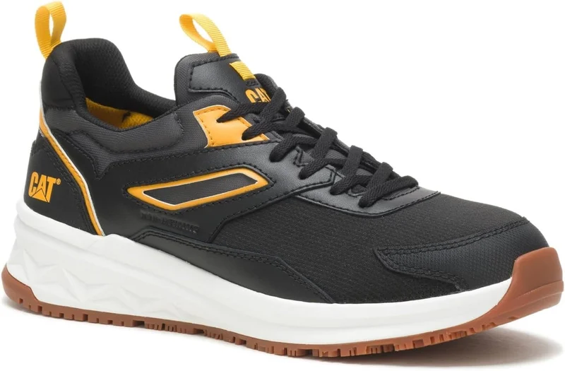 كاتربلر CAT Men’s Streamline Runner CCT Safety Sneaker – Carbon Composite Toe – Slip Resistant SR – EVA Midsole – Lightweight Work Shoe