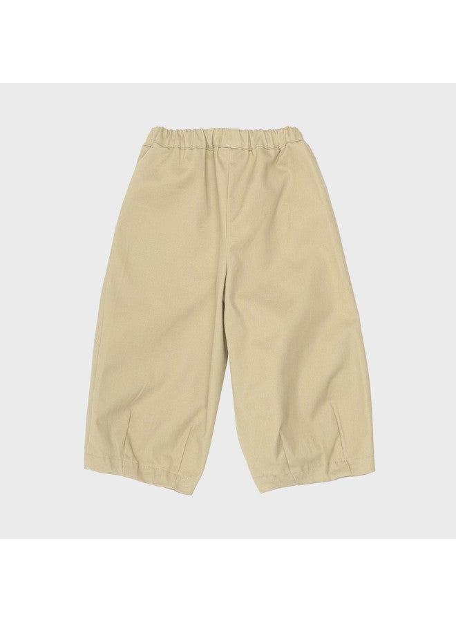 Zara kids' Urban Outdoor Casual Workwear Style Comfortable Breathable Drawstring Straight-leg Pants - Image 3