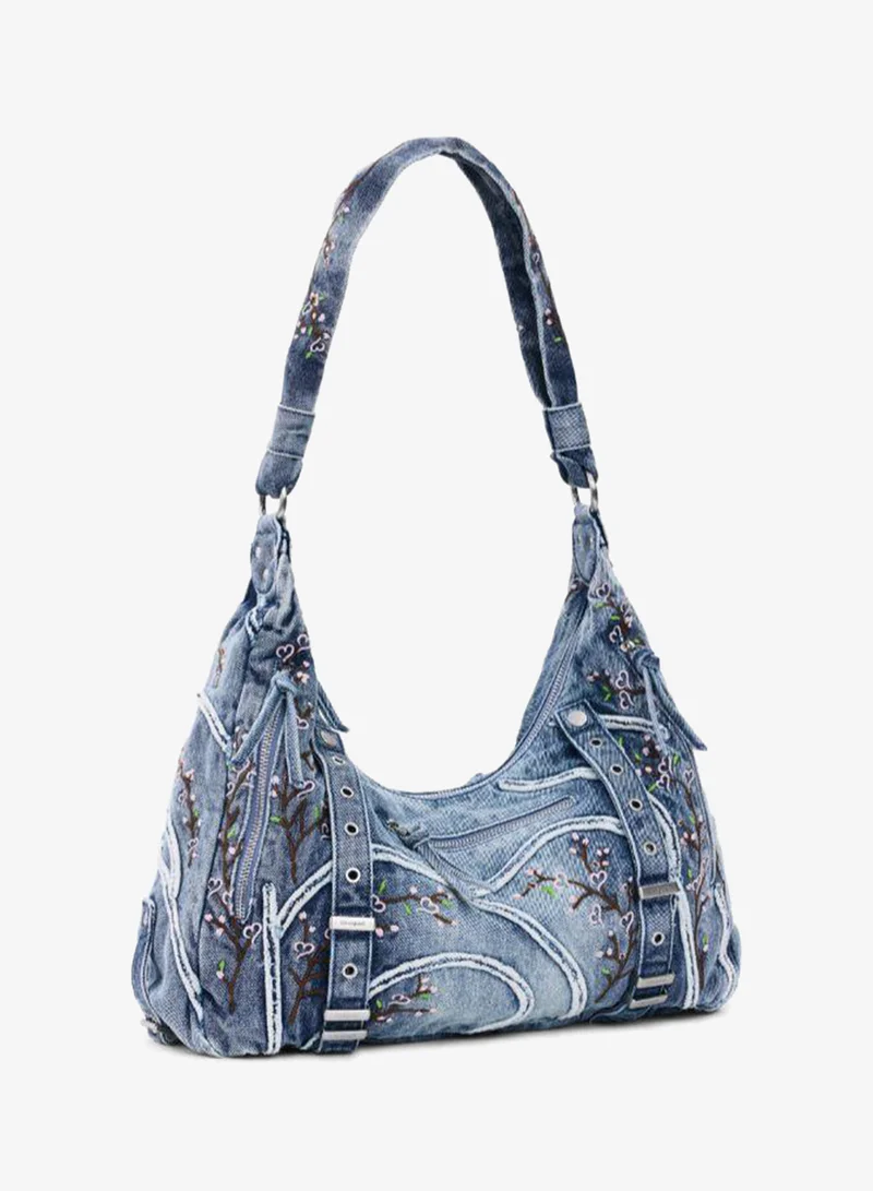 DESIGUAL Denim bag buckles