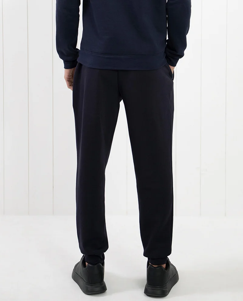Rare Rabbit Rare Rabbit Men's Saho Navy Mid-Rise Trackpant