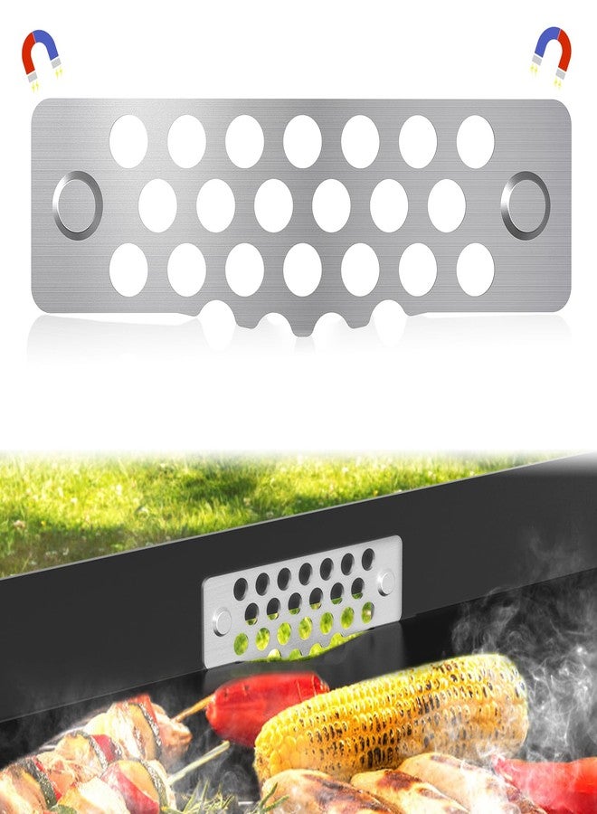 Aoanoko Food Mesh Screen Grease Gate for Blackstone Griddle, Blocks Food from Falling into Rear Grease Trap & Compatible with All Blackstone Griddle Accessories - Image 1
