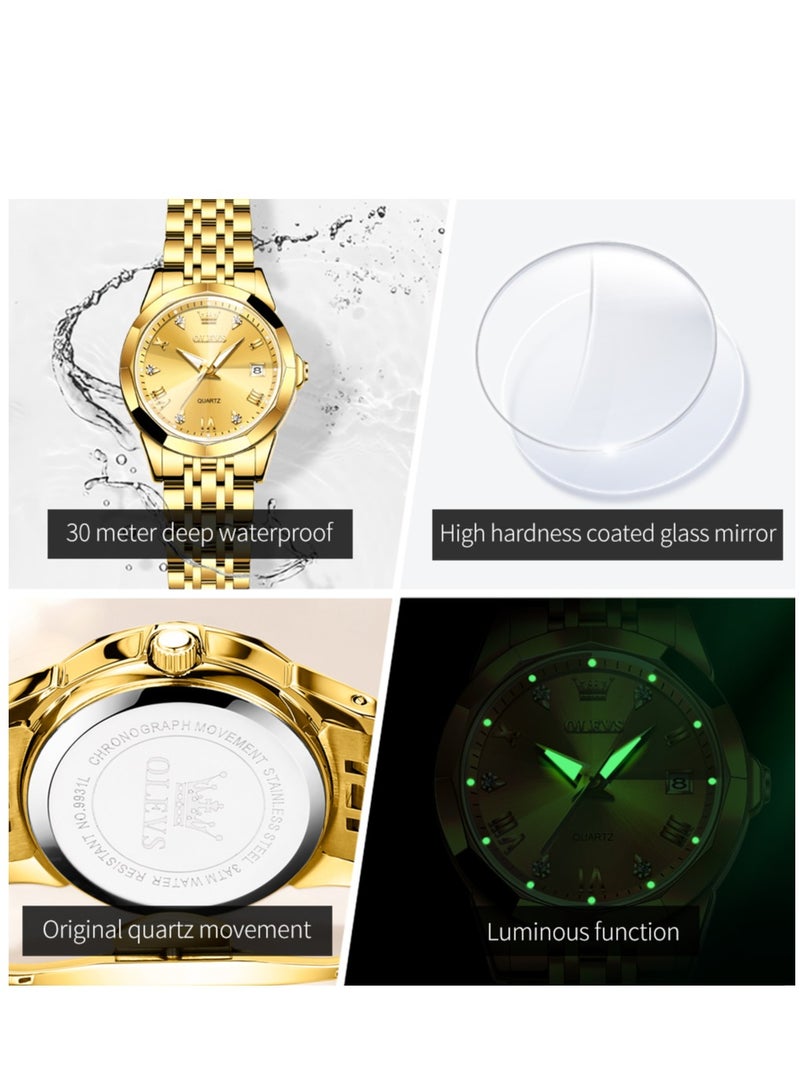 أوليفز النسائية ساعات كوارتز ضد الماء - Image 3