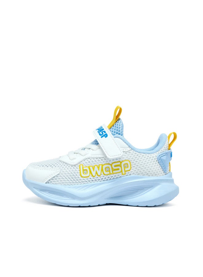 BIGWASP Big Wasp Boys' Sports Running Shoes Spring New D112621683k White Orange Size 41 - Image 3