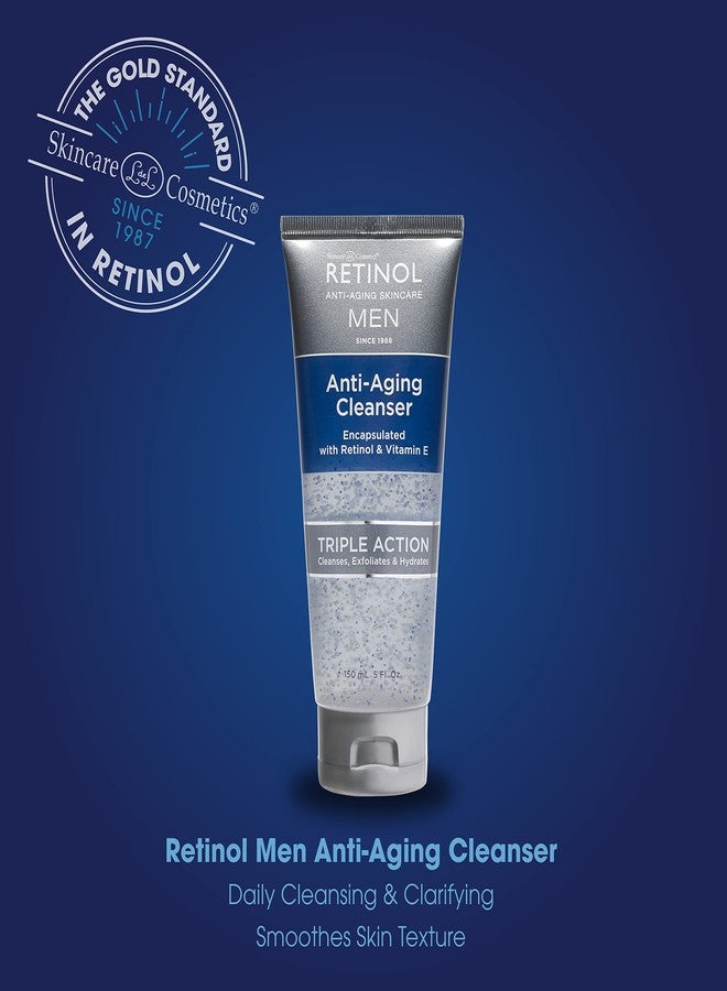 RETINOL جل تنظيف الرجال بالريتينول - يقشر البشرة بلطف لتحسين الملمس والإشراق ويزيل الشوائب المحبوسة في المسام - Image 3