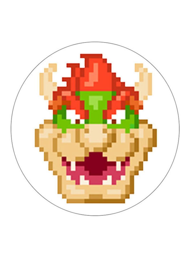 RKN Super Mario Printed Mouse Pad  Red/Green/Beige