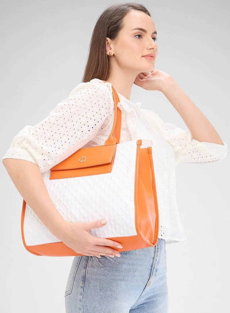 CAPRESE CAPRESE-JOSIE TOTE LARGE WHITE