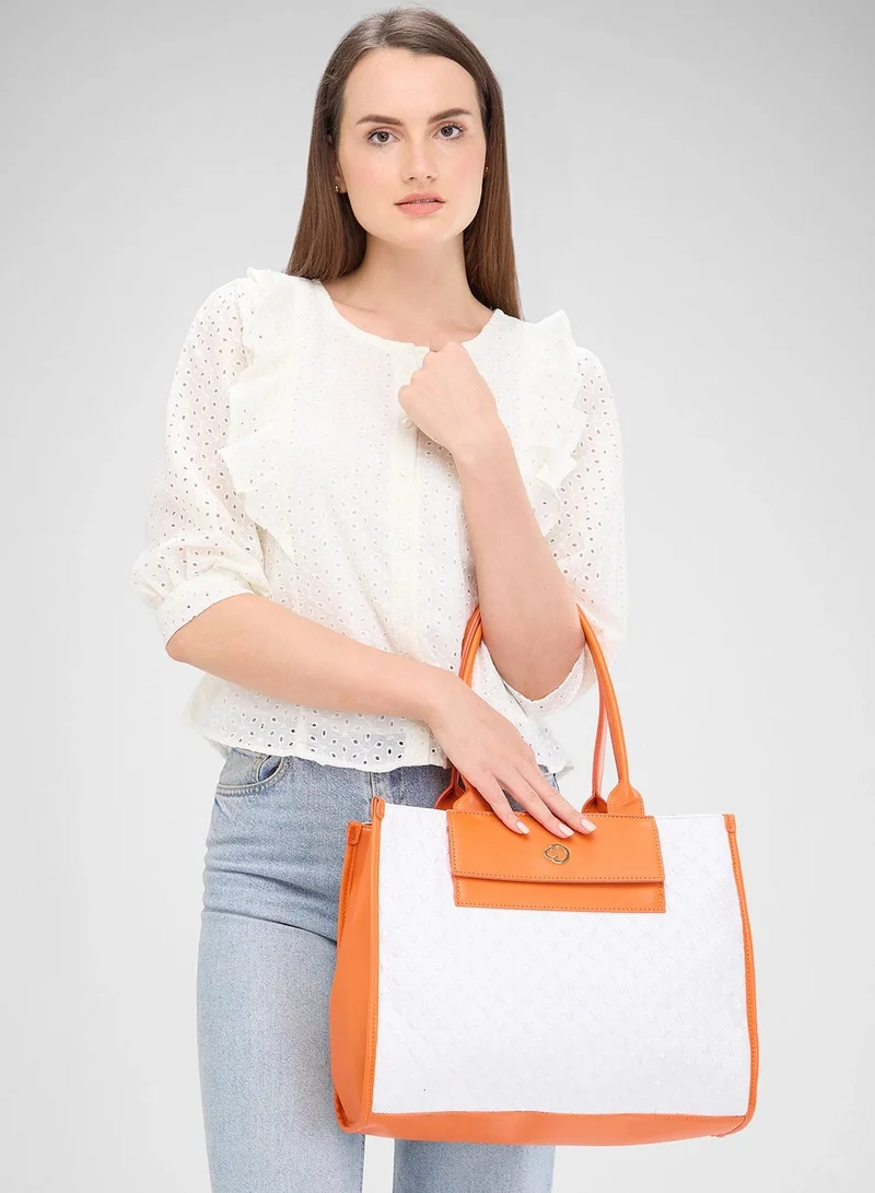 CAPRESE CAPRESE-JOSIE TOTE LARGE WHITE