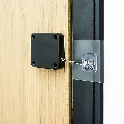 ZURITY PunchFree Automatic Sensor Door Closer and Multifunctional Automatic Door Closer Residential Commercial Auto Door Closer with Drawstring for All Types of Aluminium Alloys - Image 2