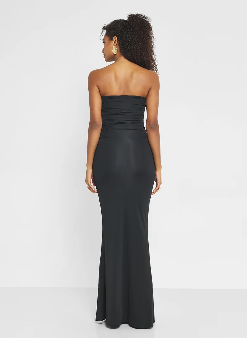 Ginger Bandeau Ring Detail Beach Dress