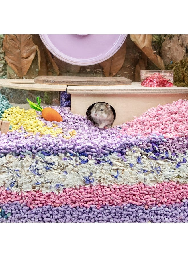 Niteangel Hamster Paper Pellets Bedding 1.8LB / 850g Small Aninam Bedding for Syrian Dwarf Hamsters Gerbils Mice Mouse Lemming Degus or Other Small-Sized Pets (Pink) - Image 5