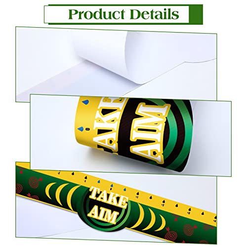 Kathfly 5 Pcs Dart Holder Wall Mount Displays Sets Including 1 Wooden Darts Holder 2 Throw Line Marker 2 Hook for Dart Storage Displaying - Image 4