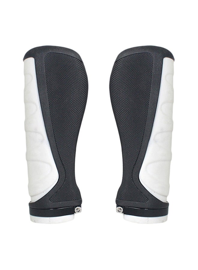 NIBEMINENT 1 Pair Ergonomic Cozy Ultralight Rubber Anti-slip Bike Bicycle Handlebar Grip 14x8x5cm - Image 1