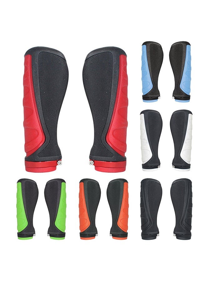 NIBEMINENT 1 Pair Ergonomic Cozy Ultralight Rubber Anti-slip Bike Bicycle Handlebar Grip 14x8x5cm - Image 3