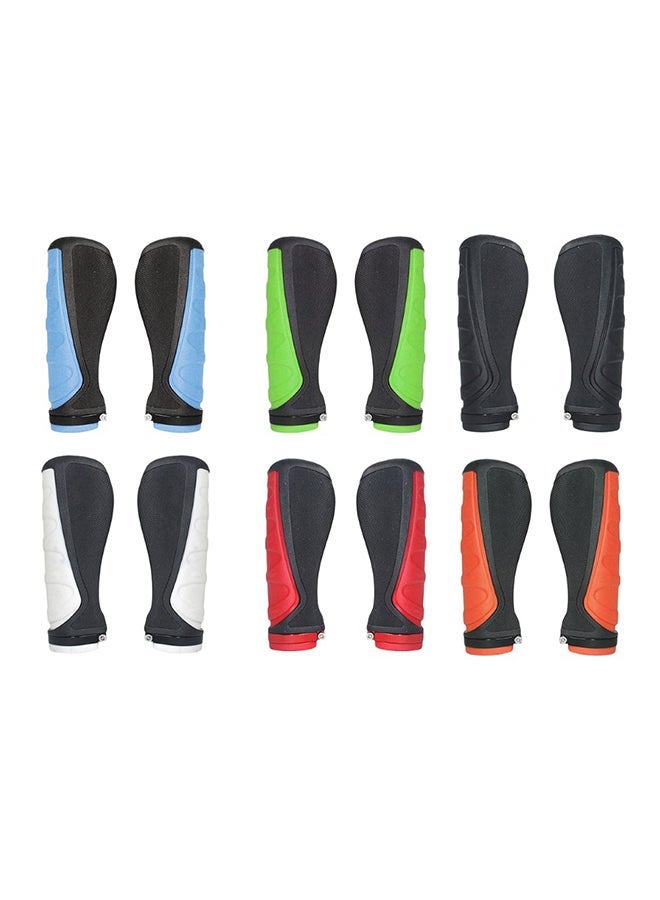 NIBEMINENT 1 Pair Ergonomic Cozy Ultralight Rubber Anti-slip Bike Bicycle Handlebar Grip 14x8x5cm - Image 4
