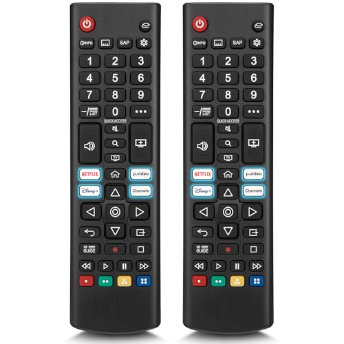 OMAIC Universal for LG Smart TV Remote Control Replacement (Pack of 2) - Image 1