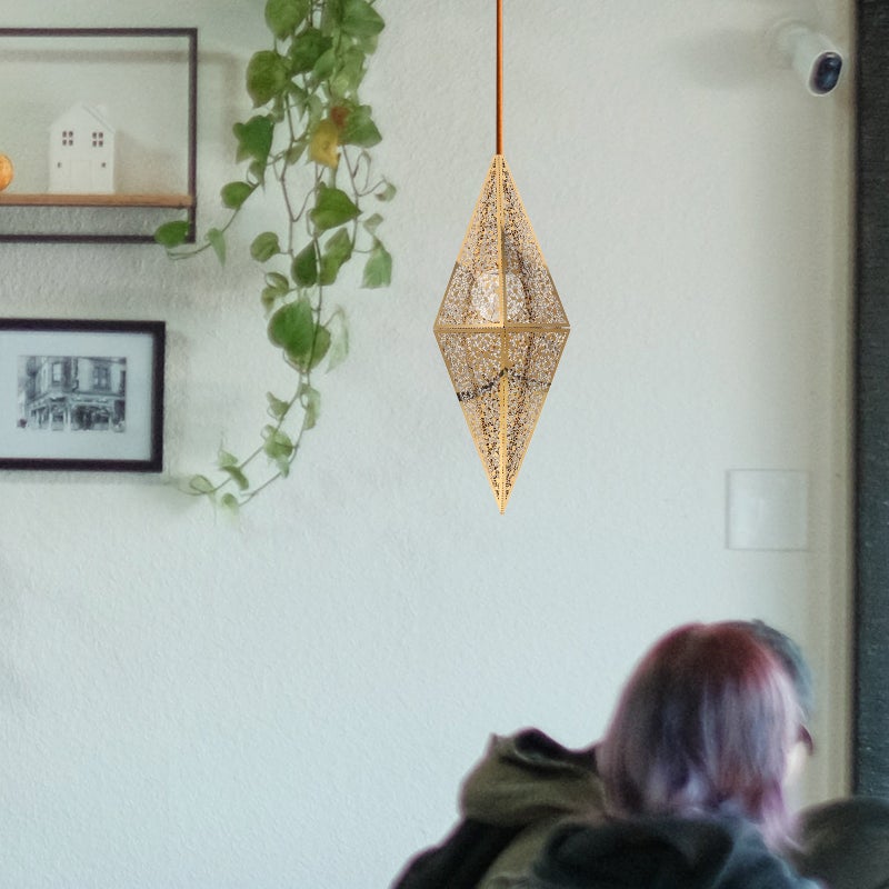 Ceiling Shade Metal Hollow Lamp Shade Lamp Cover Hanging Lamp Shade - Image 5