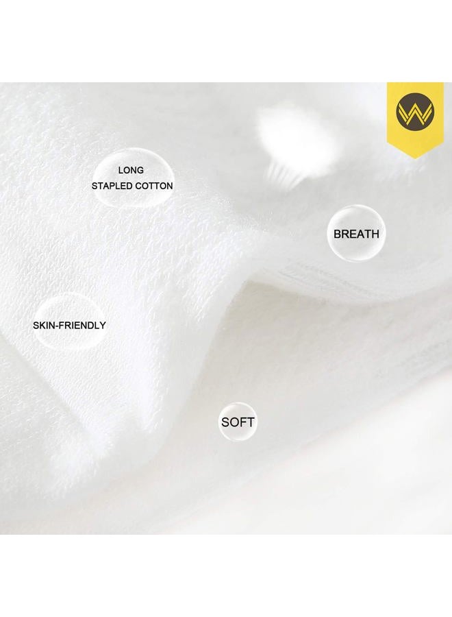 Wander No Show Socks Cotton Non Slip Low Cut Invisible Loafer Socks Men&Women Boat Liner 6-8/9-11, 10 Pairs White, 9-11 - Image 4
