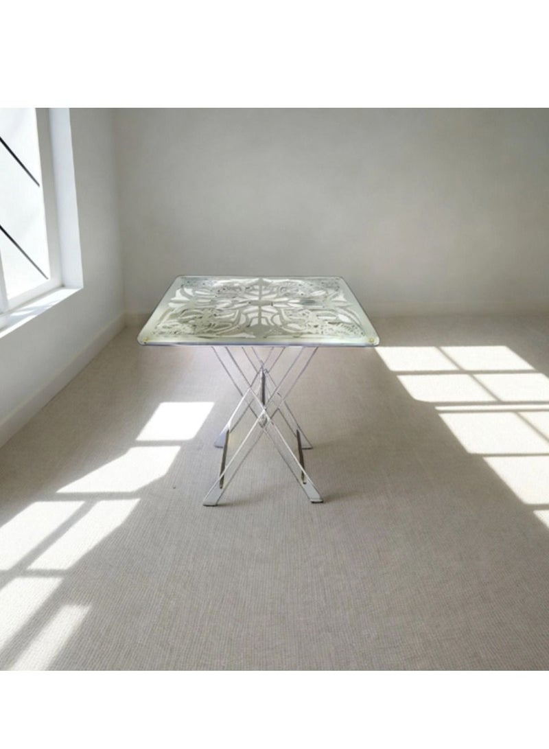 دلس طاولة أرابيسك أكريليك قابلة للطي- GS 105 - Image 4
