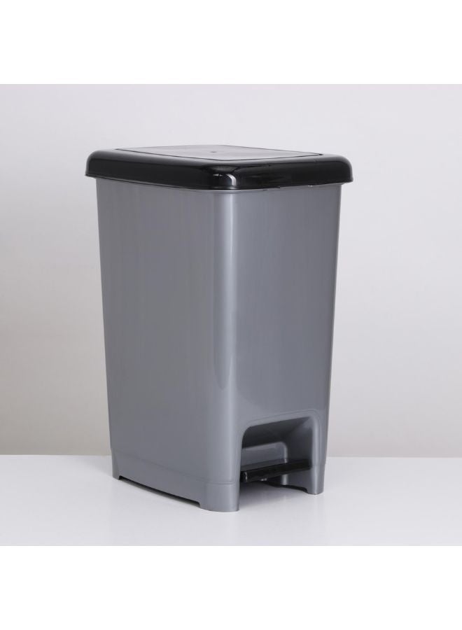 مجال العربية سلة مهملات دعسة ( 15 لتر ) لون رمادي - Image 5