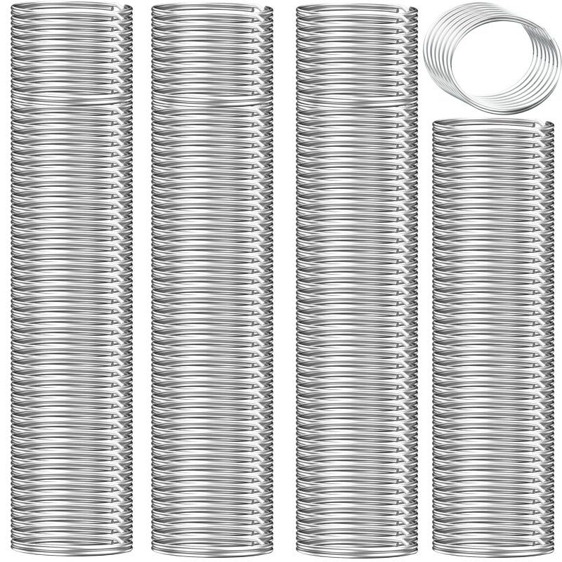 HANDRERLEE 900PCS Split Key Rings Bulk for Keychain for Keychain and Crafts 1 inch (25mm) - Image 1
