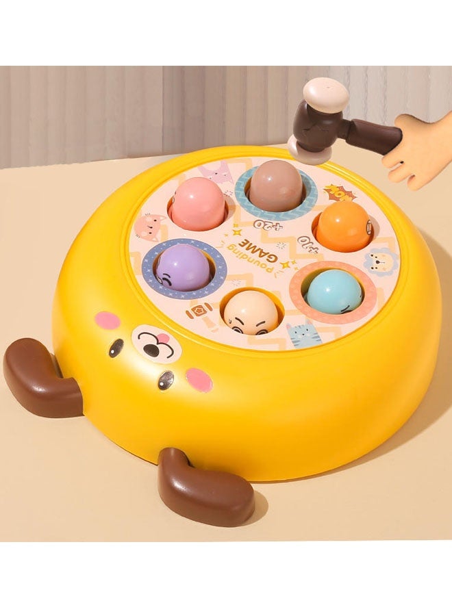 Learning And Educational Montessori Toys,Whack A Mole Game Baby Interactive Hammer Toys Indoor Sports Games Electric Cute Bear Mini Whack A Mole Game Machine Kids Baby Knocks Toy Special Gift Toys For Boys And Girls - Image 3