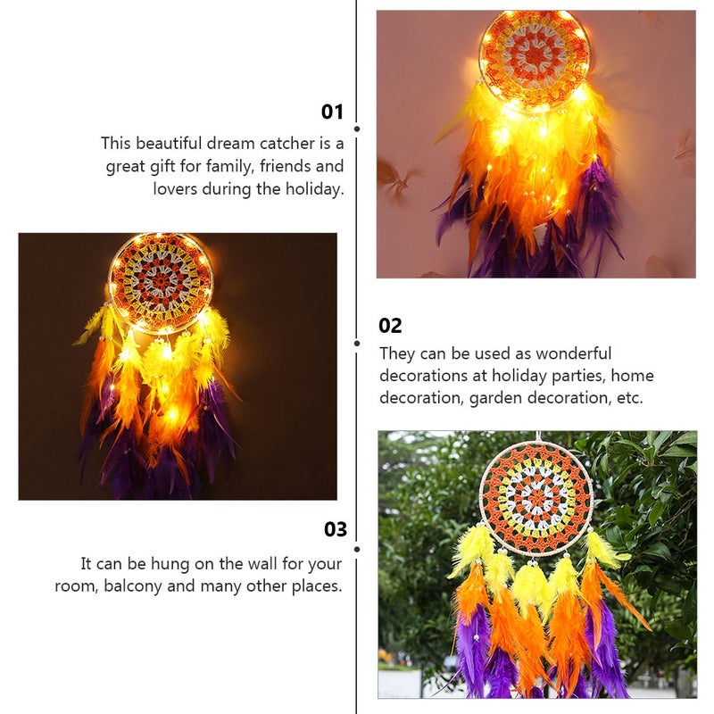 2pcs Beautiful with Light Wall Hanging Decoration Pendant - Image 5