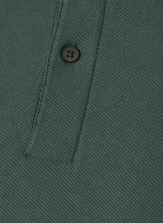 Splash FAV Basic Short Sleeves Textured Polo T-shirt