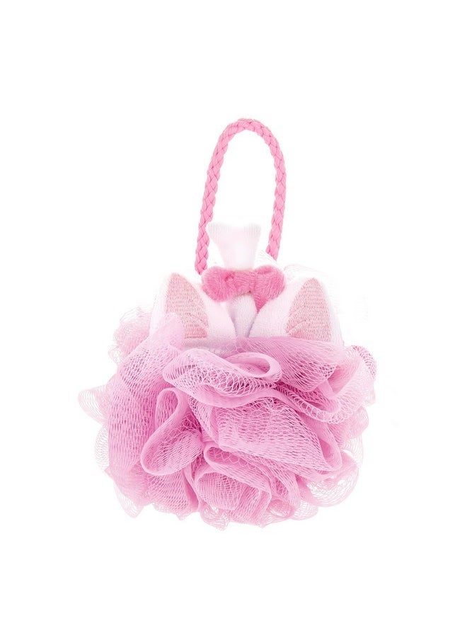 Mad Beauty - Disney Aristocats Marie Body Puff Loofah Sponge | Officially Licensed Product | Novelty Beauty, Cosmetic, And Skincare Gifts For Women, Adults, And Kids - Image 1