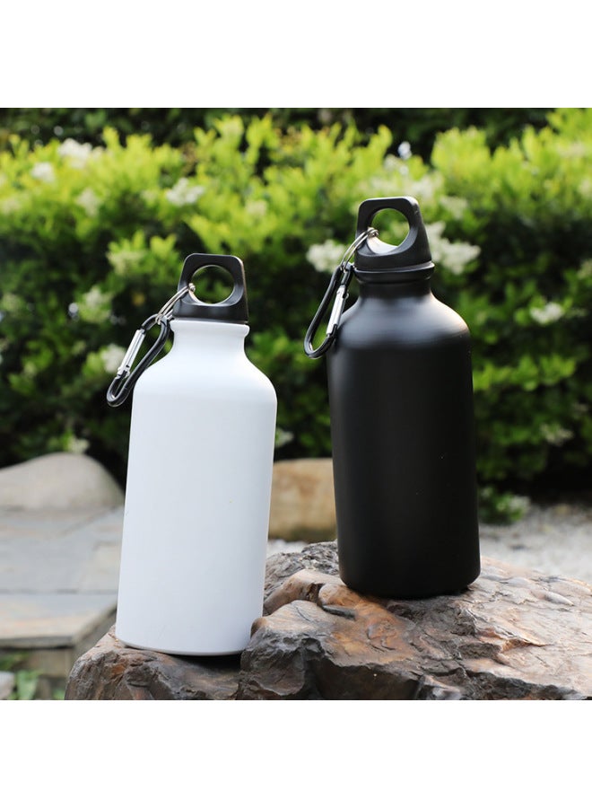 Outdoor Aluminum Bottle Aluminum Pot Aluminum Cup Direct Sports Kettle Sublimation Coating Sports Kettle White Silver-Color:White-Capacity:750ml - Image 4