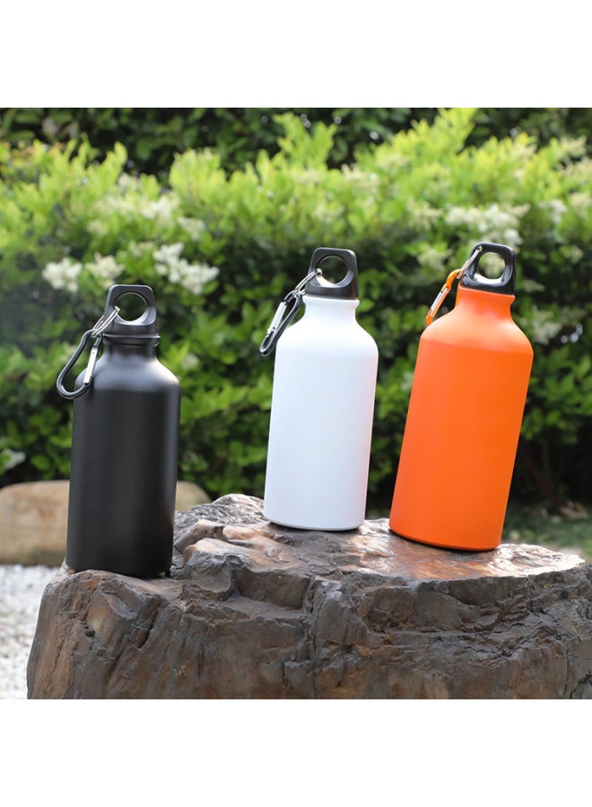 Outdoor Aluminum Bottle Aluminum Pot Aluminum Cup Direct Sports Kettle Sublimation Coating Sports Kettle White Silver-Color:White-Capacity:750ml - Image 5