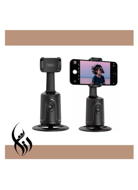 P01 Auto Face Tracking Holder 360 Degree Rotation Smartphone Camera Tripod for Smartphone Photography Motion Tracking Stand for Live Video