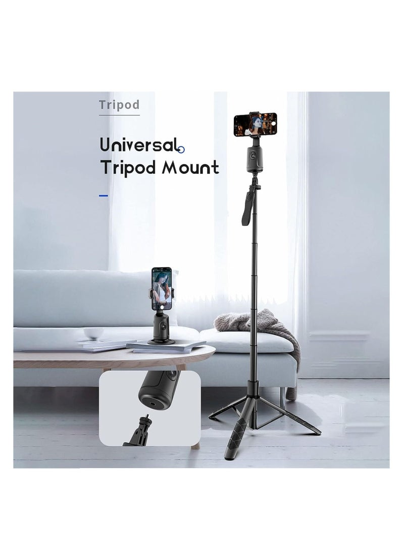 Generic - P01 Auto Face Tracking Holder 360 Degree Rotation Smartphone Camera Tripod for Smartphone Photography Motion Tracking Stand for Live Video - Image 1