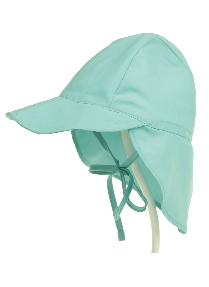 Generic Kids UV Protection Sun Hat Toddler Summer Beach Wide Brim Hat, Green,S  - Image 1
